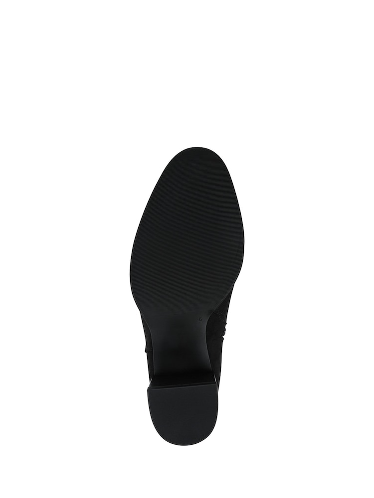 Jones Bootmaker Black Calissa Cushioned Zip Up Long Boots - Image 6 of 6 Jones Bootmaker Black Calissa Cushioned Zip Up Long Boots - Image 6 of 6