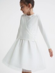 Reiss Matilda Wickelstrickjacke mit V-Ausschnitt - Bild 1 von 6