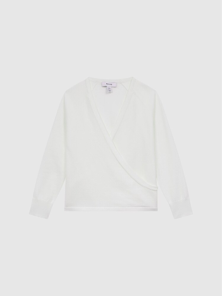 Reiss Matilda Wickelstrickjacke mit V-Ausschnitt - Bild 2 von 6
