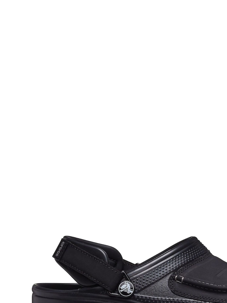 Crocs Black Yukon Vista II Beach Sandals - Image 1 of 4