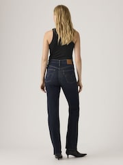Levi's® Dark Blue Women’s Ribcage Full-Length Jeans - Image 4 of 6