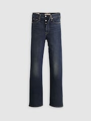 Levi's® Dark Blue Women’s Ribcage Full-Length Jeans - Image 5 of 6