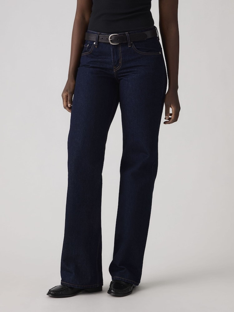 Levi's® Navy Blue Low Rise Loose Jeans - Image 1 of 7 Levi's® Navy Blue Low Rise Loose Jeans - Image 1 of 7