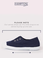 Trotters London White Adult Plum Canvas Shoes - Image 6 of 6