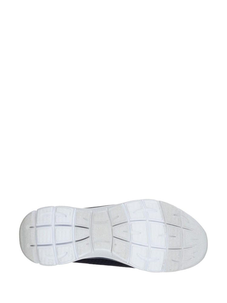 Skechers Blue Womens Summits Slip-On Sports Trainers - Image 5 of 5