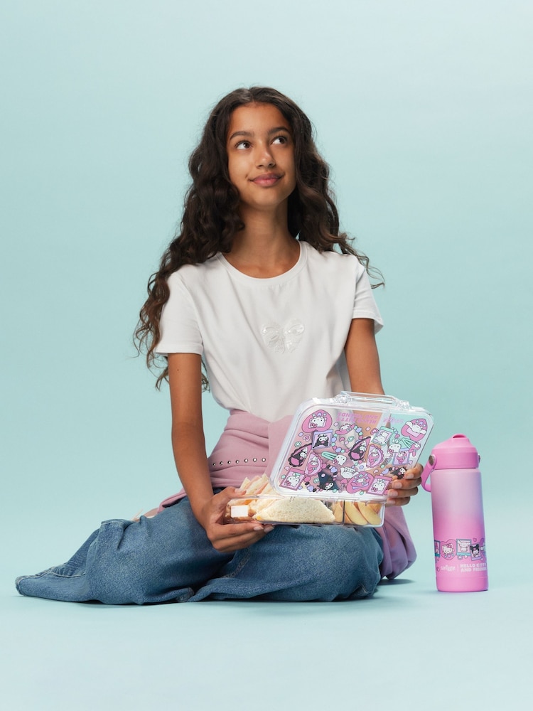 Smiggle Hello Kitty And Friends Squiggle ջերմամեկուսացված չժանգոտվող պողպատից խմիչքի շիշ 550մլ - Պատկեր 2 3-ից Smiggle Hello Kitty And Friends Squiggle ջերմամեկուսացված չժանգոտվող պողպատից խմիչքի շիշ 550մլ - Պատկեր 2 3-ից