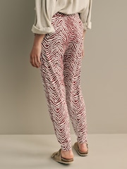 Brown Jersey Joggers - Image 2 of 5