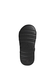adidas Black Altaswim Junior Sandals - Image 8 of 10