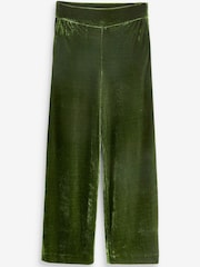 Green Next Wide Leg Velvet Trousers - Image 5 of 5