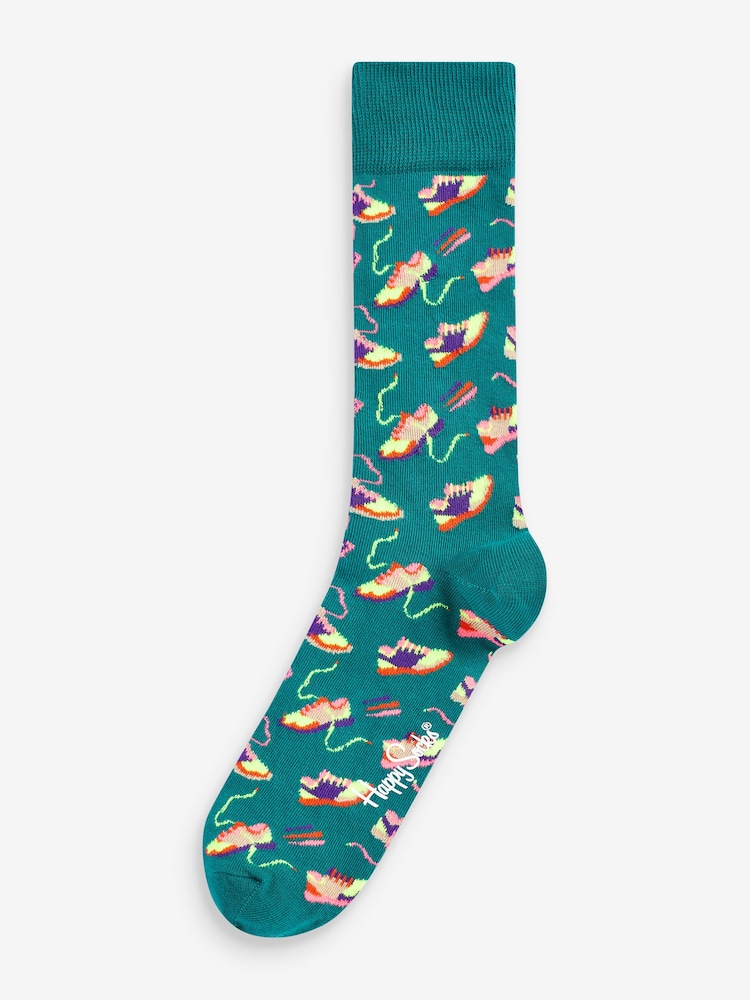 Happy Socks Dárková sada ponožek Černý Game Day 5 Pack - Image 3 of 14