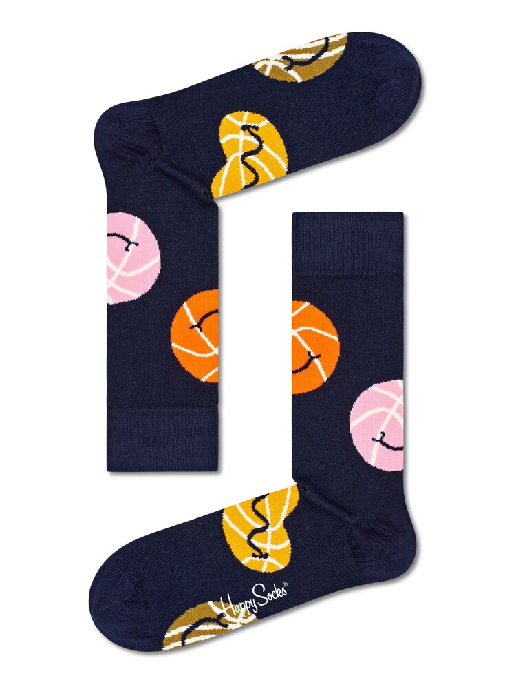 Happy Socks Dárková sada ponožek Černý Game Day 5 Pack - Image 7 of 14