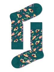 Happy Socks Dárková sada ponožek Černý Game Day 5 Pack - Image 8 of 14