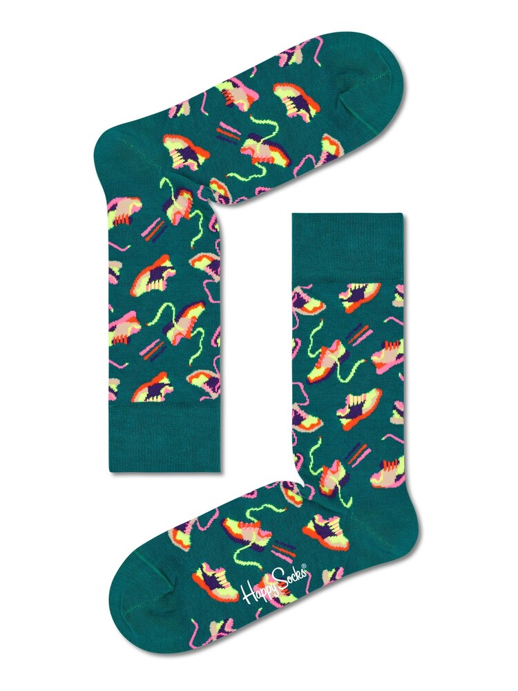 Happy Socks Dárková sada ponožek Černý Game Day 5 Pack - Image 8 of 14