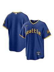 Fanatics Blue MLB Seattle Mariners Official Replica City Connect Jersey - Image 1 of 3