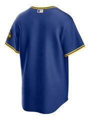 Fanatics Blue MLB Seattle Mariners Official Replica City Connect Jersey - Image 3 of 3