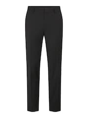 أسود - بنطلون بدلة تلبيس رشيق من BOSS - صورة 6 من 6