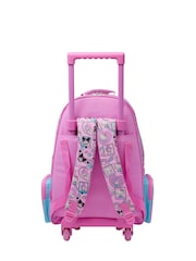 Smiggle Pink Hello Kitty And Friends Trolley Backpack With Light Up Wheels - Image 4 of 5