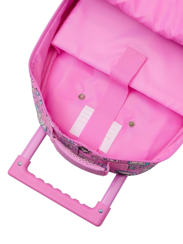 Smiggle Pink Hello Kitty And Friends Trolley Backpack With Light Up Wheels - Image 5 of 5 Smiggle Pink Hello Kitty And Friends Trolley Backpack With Light Up Wheels - Image 5 of 5