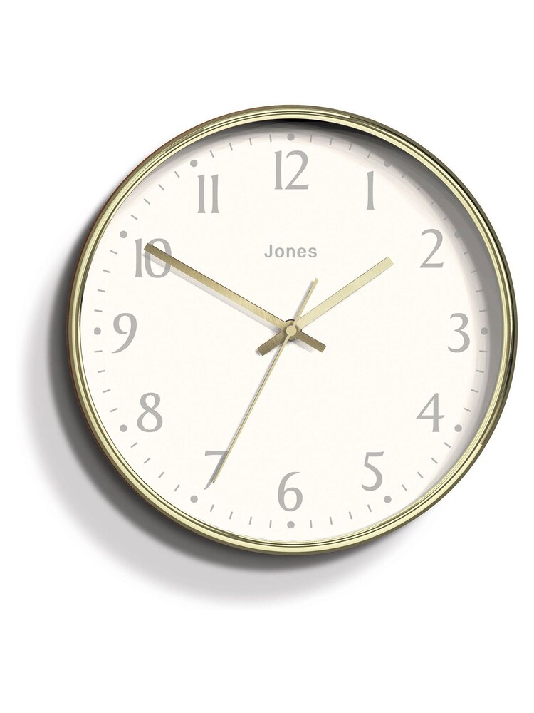 Jones Clocks Gold Penny Wall Clock - Image 1 of 3