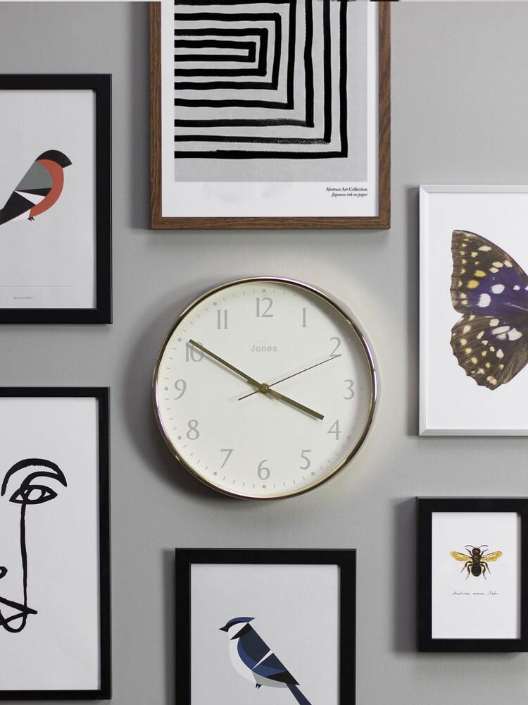 Jones Clocks Gold Penny Wall Clock - Image 3 of 3