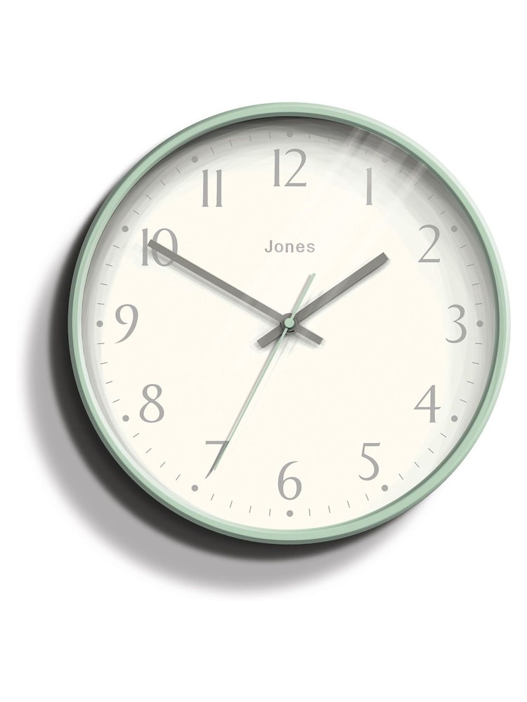 Jones Clocks Blue Penny Wall Clock - Image 1 of 3