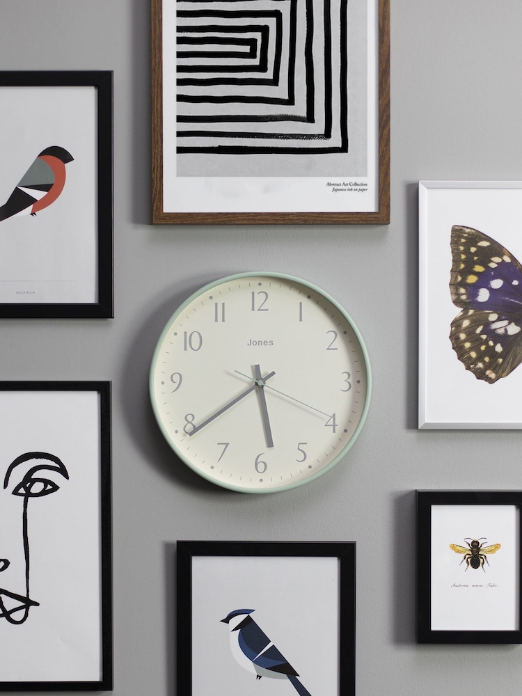 Jones Clocks Blue Penny Wall Clock - Image 3 of 3
