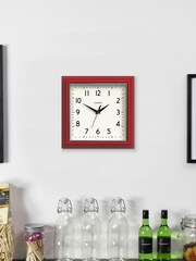 Jones Clocks Red Mustard Wall Clock - Image 1 of 3