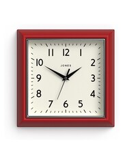 Jones Clocks Red Mustard Wall Clock - Image 2 of 3