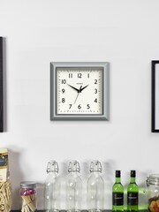 Jones Clocks Blue Mustard Wall Clock - Image 1 of 3