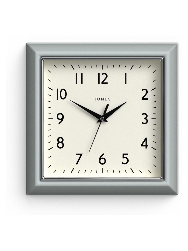 Jones Clocks Blue Mustard Wall Clock - Image 2 of 3