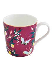 Sara Miller Purple Orchard Mug - Image 4 of 4