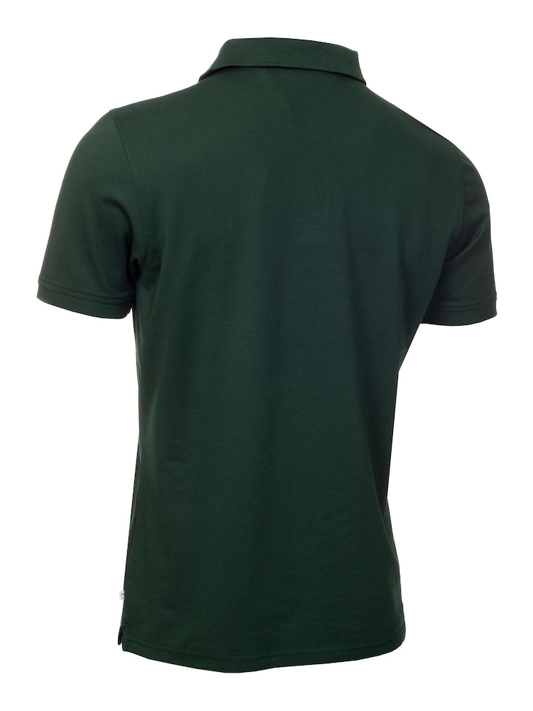 Zielony - Calvin Klein Golf Planet Polo Shirt - Image 6 of 7