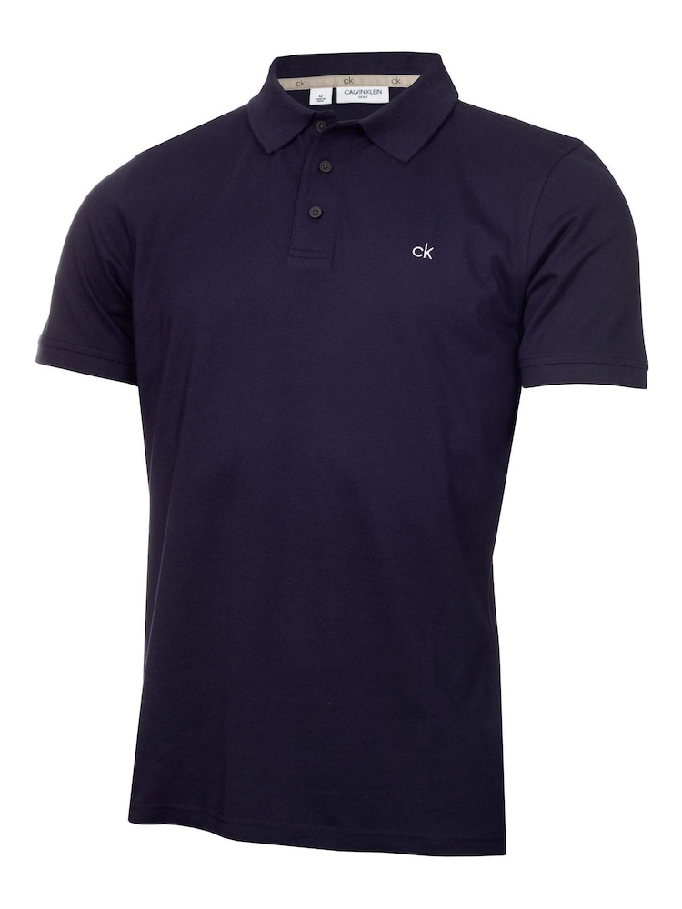 Donkerblauw - Calvin Klein Golf Planet poloshirt - Image 5 of 8