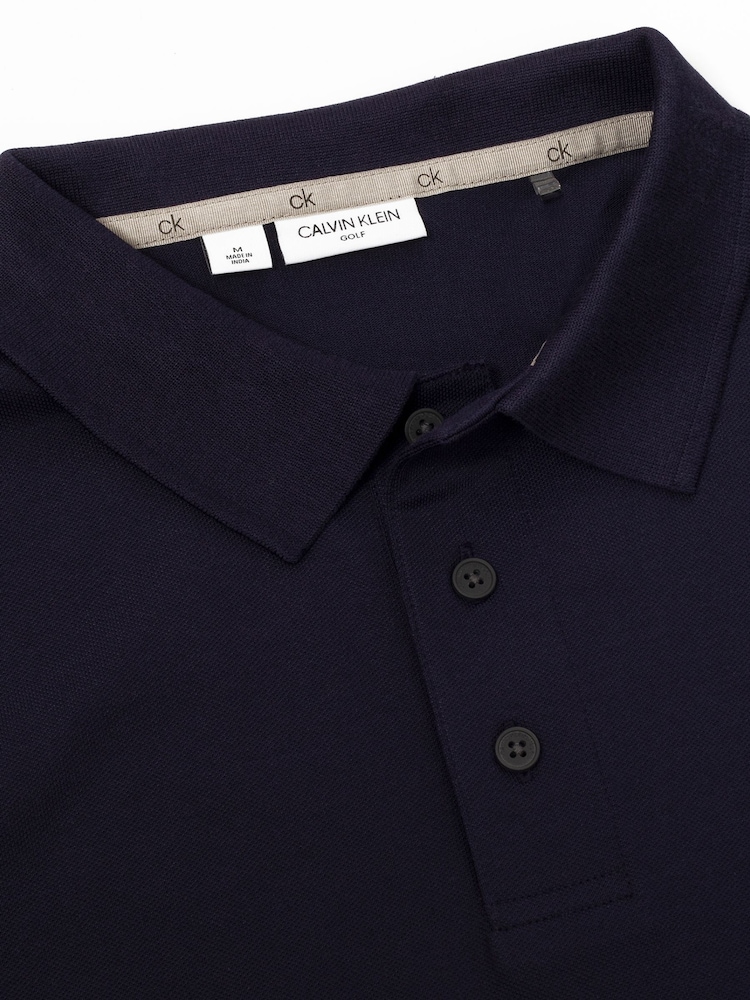 Donkerblauw - Calvin Klein Golf Planet poloshirt - Image 7 of 8