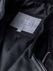 Zwart - Lakeland Leather Toni Biker Jacket - Image 9 of 10