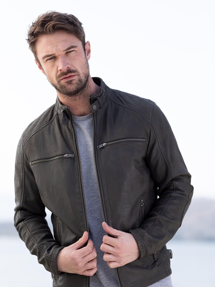 Lakeland Leather Brown Hamish Leather Jacket - Image 1 of 4