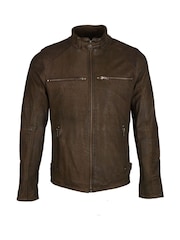 Lakeland Leather Brown Hamish Leather Jacket - Image 3 of 4