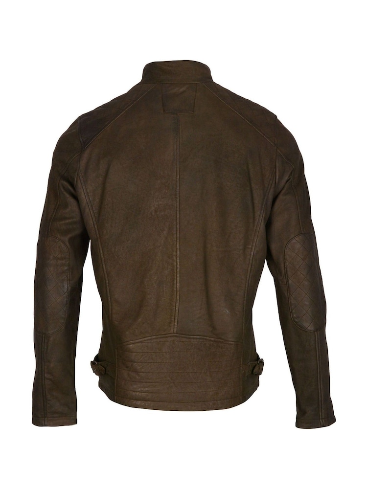 Lakeland Leather Brown Hamish Leather Jacket - Image 4 of 4