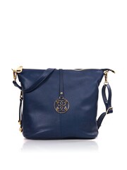 Lakeland Leather Navy Blue Cartmel Leather Cross-Body Bag - Image 1 of 5