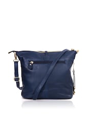 Lakeland Leather Navy Blue Cartmel Leather Cross-Body Bag - Image 2 of 5