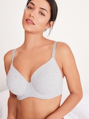 Pflaume/Grau - Ultimate Comfort-BHs aus Baumwollmischung im 3er-Pack, DD+ - Bild 2 von 11