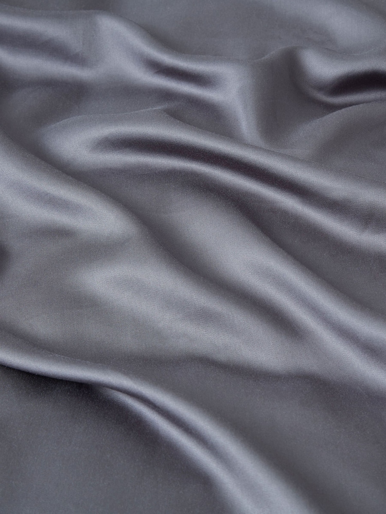 Panda London 2 Pack Grey Bamboo Viscose Pillowcases - Image 6 of 6