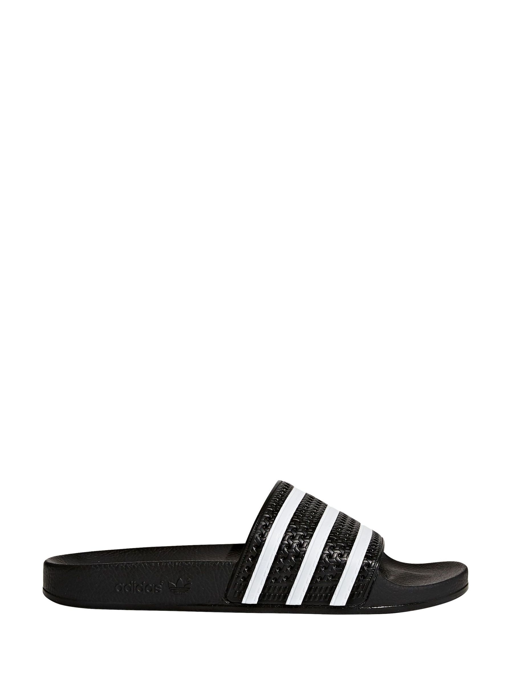 Buy adidas Originals Black Adilette Slides from Next Luxembourg