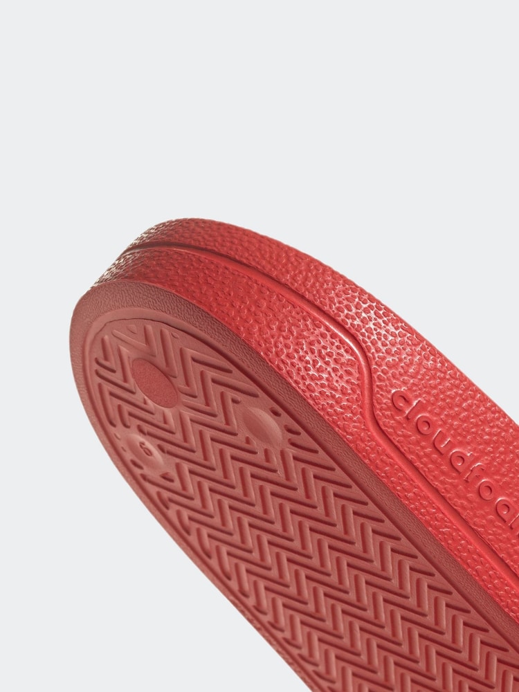 Rouge - Claquettes de douche adidas Sportswear Adilette - Image 8 of 9