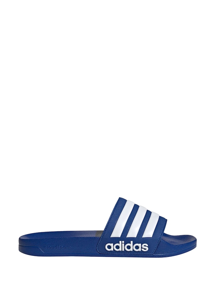أزرق - شبشب رياضي Adilette Shower من adidas - صورة 1 من 7