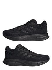 adidas Black DURAMO 10 Trainers - Image 3 of 8