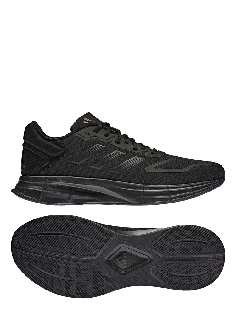 adidas Black DURAMO 10 Trainers - Image 4 of 8