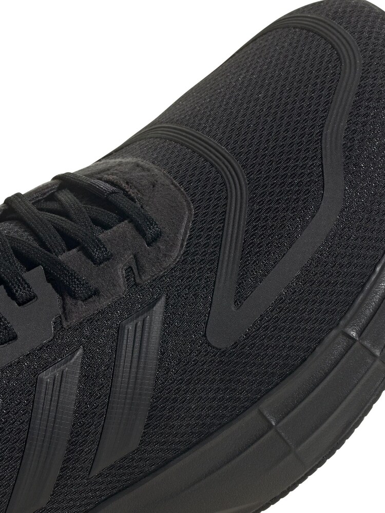 adidas Black DURAMO 10 Trainers - Image 8 of 8