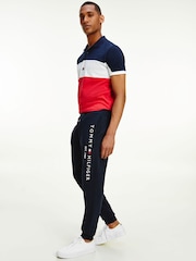 Tommy Hilfiger Blue Basic Branded Sweat Joggers - Image 1 of 5