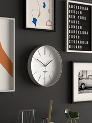 Space Hotel White Sci Fi Sid Wall Clock - Image 2 of 4